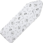 Seiritex Extra Wide Ironing Board Cover and Pad 18 x 54 inch Heat Reflective by SEIRITEX