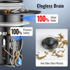 Bathroom Sink Stopper-All Metal Sink Stopper-Universal Fit 99% Bathroom Stopper - Image 4