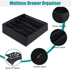 Drawer under Cabinet Clothes Organizer 5 Cell Foldable Storage Cubes Underwear - Image 7