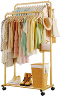 Clothes Rack - Double Rods Clothing Rack by Sakugi