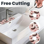 Faucet Draining Mat For Kitchen Sink, Cream Puddings Diatom Mud Absorbent Drain - Image 3