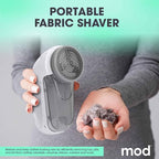 MOD Portable Fabric Shaver and Lint Remover, Reusable Pet Hair Remover - Image 2