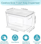 Vtopmart 1 Pack Trash Bag Holder, Stackable Garbage Bag Dispenser - Image 2