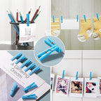 60PCS Baby Shower Clothespin Games Boy Plastic Mini Clothes Pins 1.4 inch - Image 5