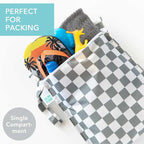 Bumkins Waterproof Wet Bag for Baby, Swim Suit, Cloth Diapers, Pump Parts - Image 2