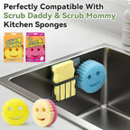 Sponge Holder for Kitchen Sink, Sponge Caddy for Scrub Daddy / Scrub Mommy - Image 4