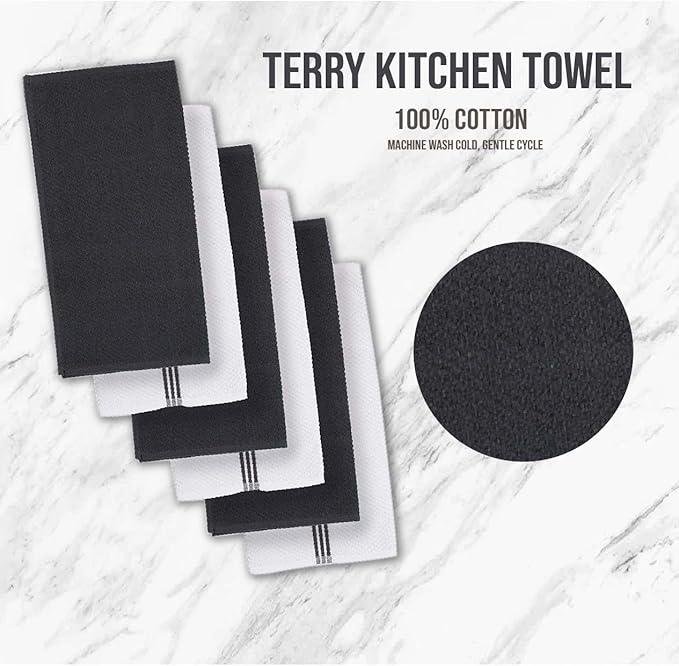 LANE LINEN Kitchen Towels and Dishcloths Sets - Image 6
