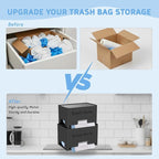 2-Pack Trash Bag Holder Dispenser - Image 4