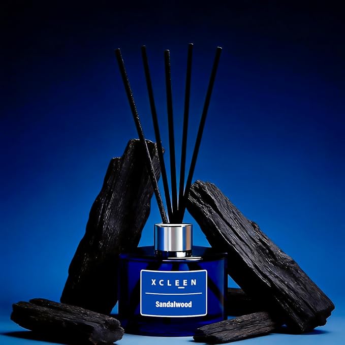 Reed Diffuser Set, 6.7 fl oz Sandalwood Scented Oil Diffuser - Image 5