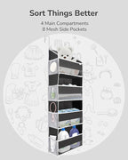 ULG 1 Pack Over Door Organizer - Image 5