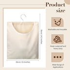 Eccliy 2 Pcs Canvas Clothespin Bag - Image 2