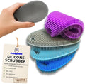 Food Grade Silicone Dish Scrubber by Asiopphire