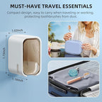 Travel Toothbrush Head Cover 4PCS, Electric Toothbrush Covers Caps, Ventilated - Image 2