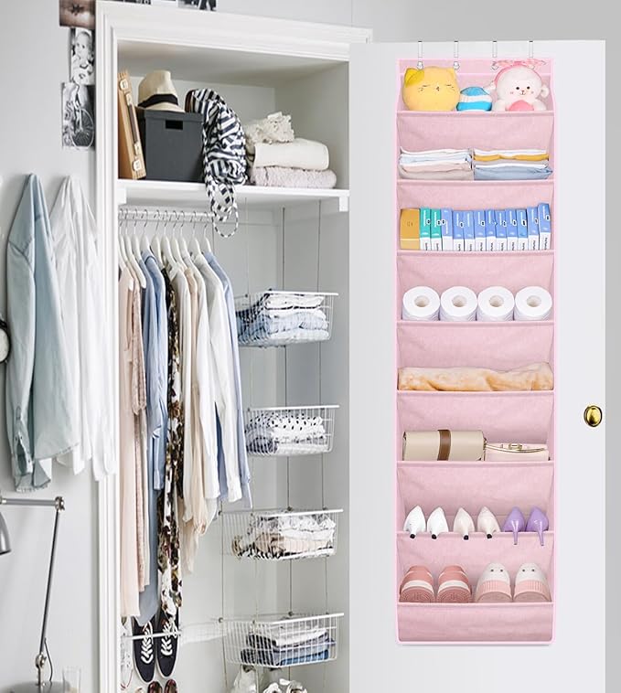 SLEEPING LAMB Over The Door Shoe Organizer - Image 7