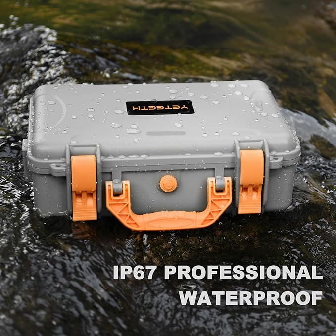 Hard Case for DJI Mini 4 Pro: IP67 Waterproof Carrying Cases for Mini 4/3 Pro/3 - Image 4