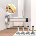 4 Pack Door Stops, 304 Stainless Steel Door Stoppers, Easy Installation by Profasion