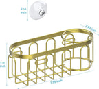 Yazoni 2-in-1 Sponge Holder for Kitchen Sink, Sink Caddy Kitchen Sink Organizer - Image 2