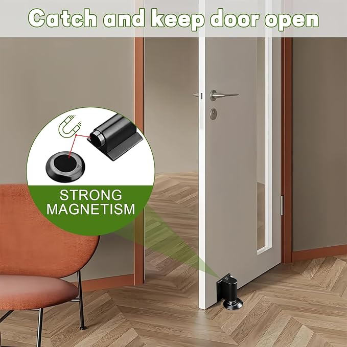2026 New Door Wedge Stopper, Upgraded Magnetic Doors Stoppers - Image 5