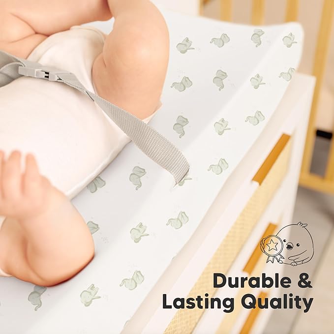 2-Pack Baby Changing Pad Cover for Girl, Boy - Image 7