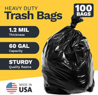 ToughBag 55 Gallon Trash Bags Heavy Duty - Image 3