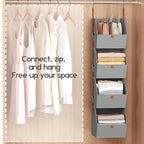 Hanging Closet Organizer 4 Tier - Image 3