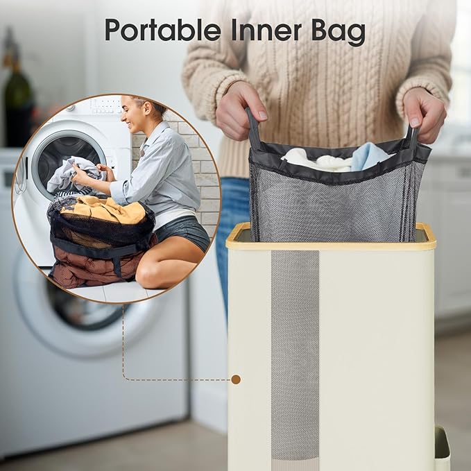 Laundry Basket Clothes Hamper - Image 6