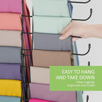 Leggings Hangers for Closet, Metal Yoga Pant Legging Organizer Holds 20 Leggings - Image 5