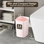 CEROELDA Bathroom Trash Can - Image 2