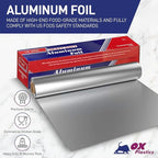 Ox Plastics Aluminum Foil Wrap | Heavy-Duty, Commercial Grade - Image 2