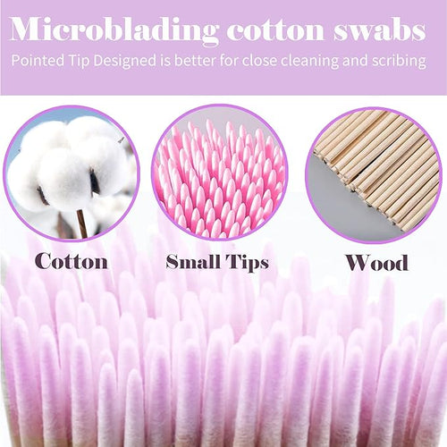 1000PCS Pointed Cotton Swabs - Image 2