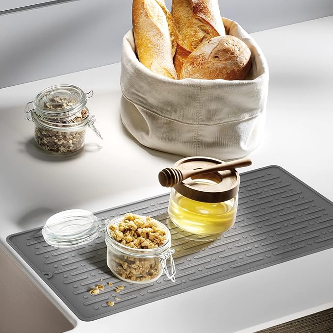 Dish Drying Mats, Heat-resistant Silicone Mat - Image 5