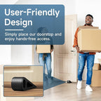 4 Pcs Heavy Duty Door Stopper for Bottom of Door, Aluminum & Rubber Door Stop - Image 5