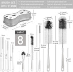 ALINK 8 Pack Bottle Brush Cleaning Set - Image 2