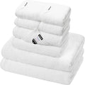SEMAXE White Bath Towel Set, 100% Cotton Bathroom Towels by SEMAXE