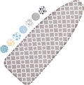 Ironing Board Cover and Pad, 18x49 Extra Wide Thick Iron Padding, Scorch & by Dalykate