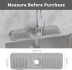 WAFT YEARN 17X5 Inch Silicone Durable Faucet Mat Kitchen Sink Splash Guard - Image 2