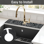 2PCS 24" X 5.5" Kitchen Sink Splash Guard Faucet Mat Aztec Super Absorbent Fast - Image 5