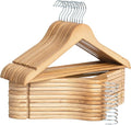 StorageWorks Wooden Hangers 20 Pack, Wood Coat Hangers by StorageWorks