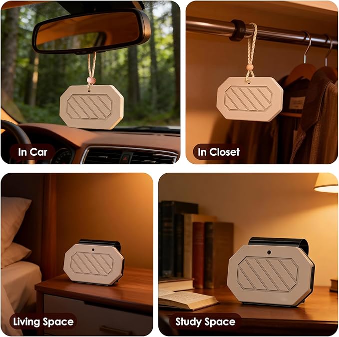 Car Air Freshener, 2-in-1 Stone Car Freshener - Image 8