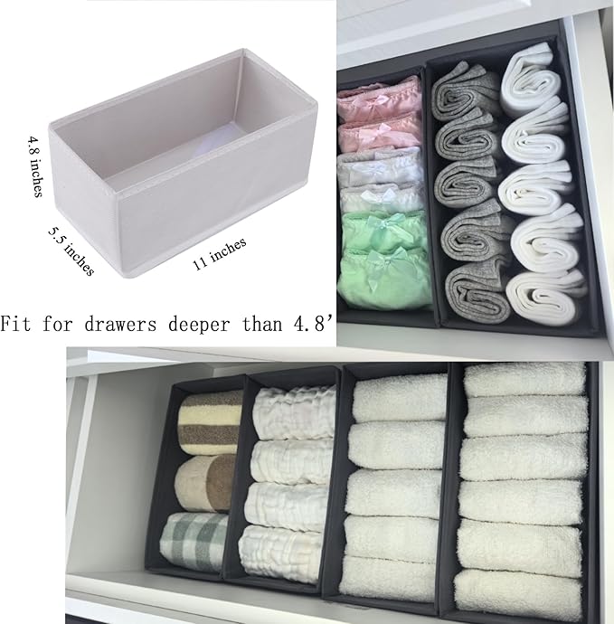 Sock Drawer Organizer 3 Pack - Image 4
