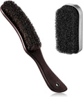 Patelai 2 Pcs Horsehair Felt Hat Brush Kit Lint Brush by Patelai