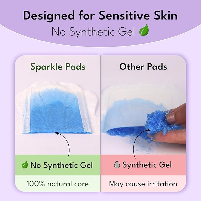 Sparkle Sanitary Pads for Women, Plant-Based Maxi Pads - Image 3