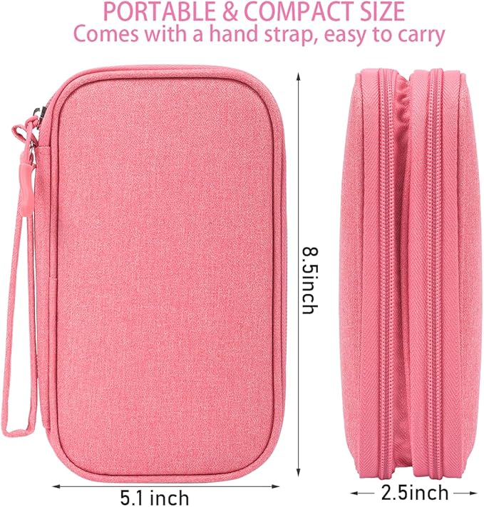 Electronic Accessories Case, Electronics Organizer Pouch Bag, Portable Travel - Image 2
