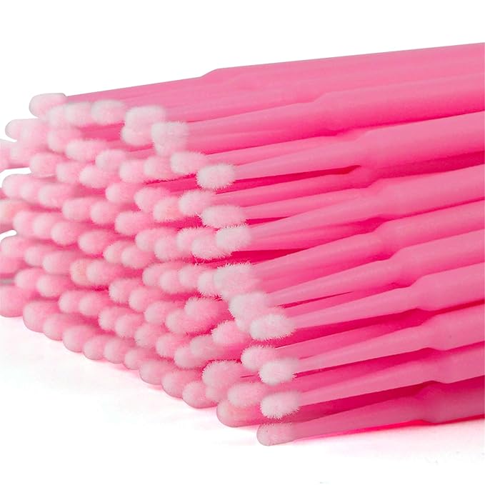 tifanso 400PCS Micro Cotton Swabs, Disposable Eyelash Microswabs - Image 4