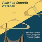 Lifemaster Plastic Clothes Hangers – Heavy Duty Hanger Set, - Image 7