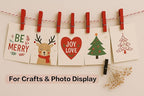 LWR CRAFTS Wooden Small Clothespins 1-7/8" 4.8cm 50 Pieces Per Pack - Image 5
