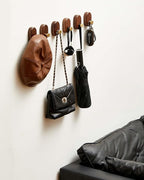 Wood Coat Hooks Wall Mount - Image 5