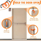 Crosize 8 Pack First Responder Door Stops, Door Jam - Image 5