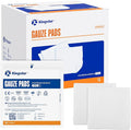 100 Pack Sterile Gauze Pads 4x4 Inch 12-Ply, 100% Cotton Large Gauze Sponges by Kingstar