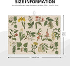 Plants Herbs Floral Dish Drying Mats - Image 2